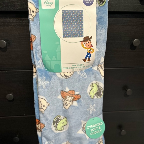 Disney Other - VIRAL Disney Toy Story Blue Plush Blanket